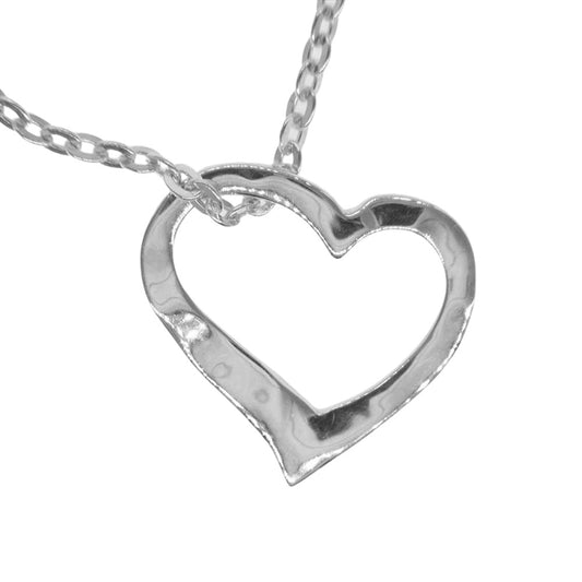 GARNI ガルニ ハート ペンダント ネックレス シルバー系【中古】