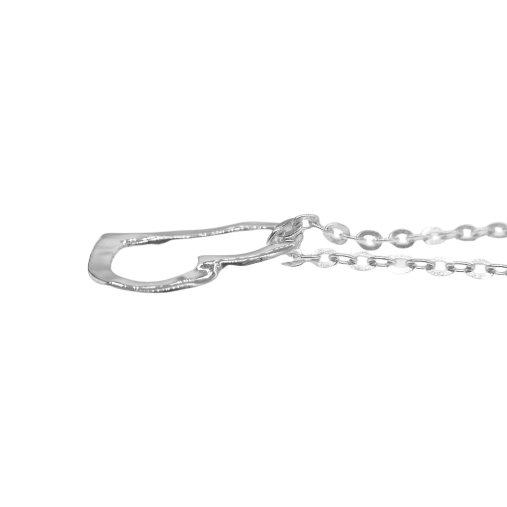 GARNI ガルニ ハート ペンダント ネックレス シルバー系【中古】