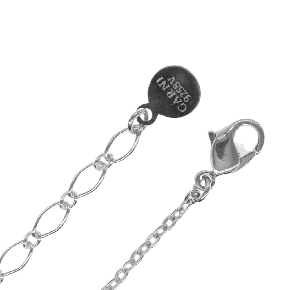 GARNI ガルニ ハート ペンダント ネックレス シルバー系【中古】