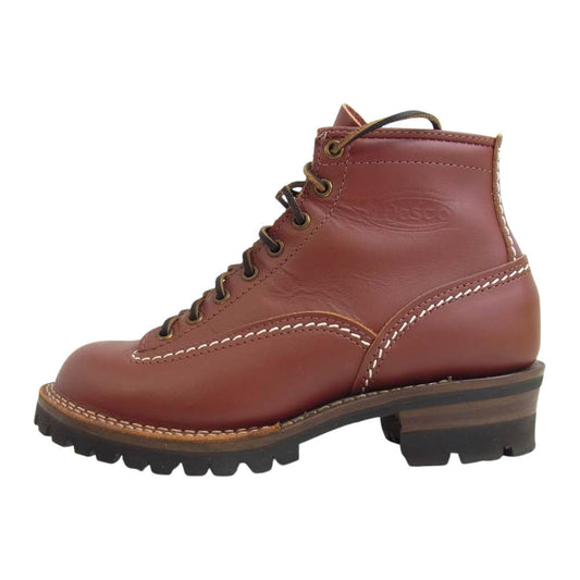 WESCO ウエスコ RW106100 6" CUSTOM JOBMASTER カスタム ジョブマスター ブーツ レッド エンジ系 7 1/2【極上美品】【中古】