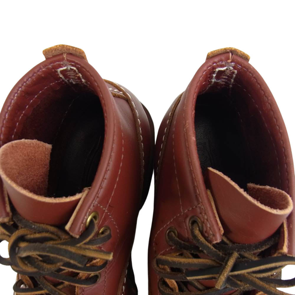 WESCO ウエスコ RW106100 6" CUSTOM JOBMASTER カスタム ジョブマスター ブーツ レッド エンジ系 7 1/2【極上美品】【中古】