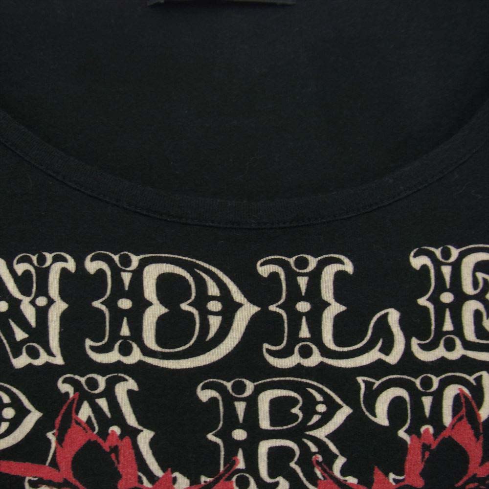 HYSTERIC GLAMOUR ヒステリックグラマー 2CL-1910 ENDLESS PARTY ガール プリント 長袖 Tシャツ ブラック系 FREE【中古】