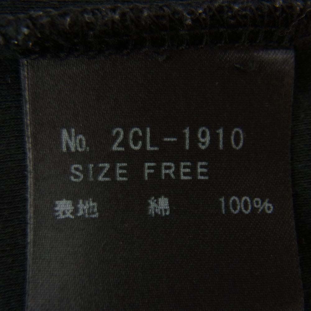 HYSTERIC GLAMOUR ヒステリックグラマー 2CL-1910 ENDLESS PARTY ガール プリント 長袖 Tシャツ ブラック系 FREE【中古】