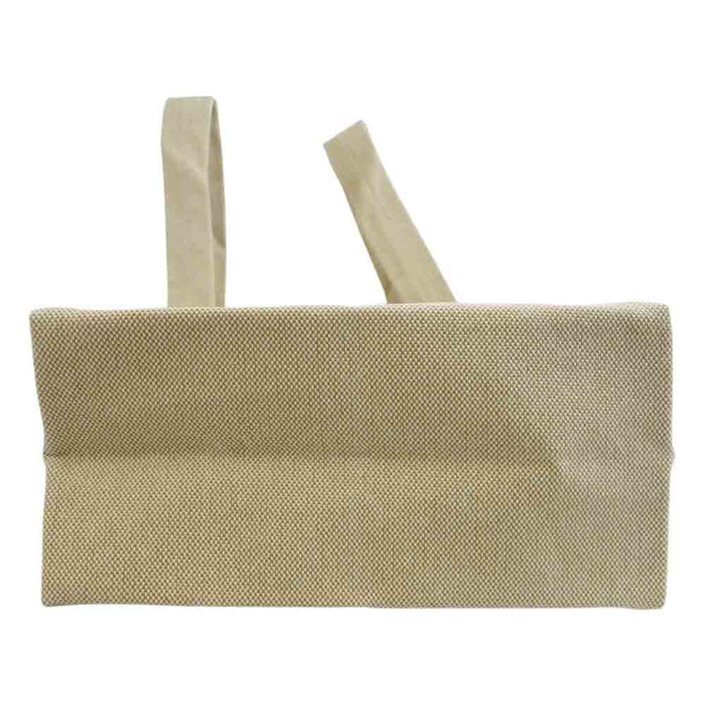 beautiful people ビューティフルピープル double pressed tote bag ダブルプレスドトートバッグ ベージュ系 F【新古品】【未使用】【中古】