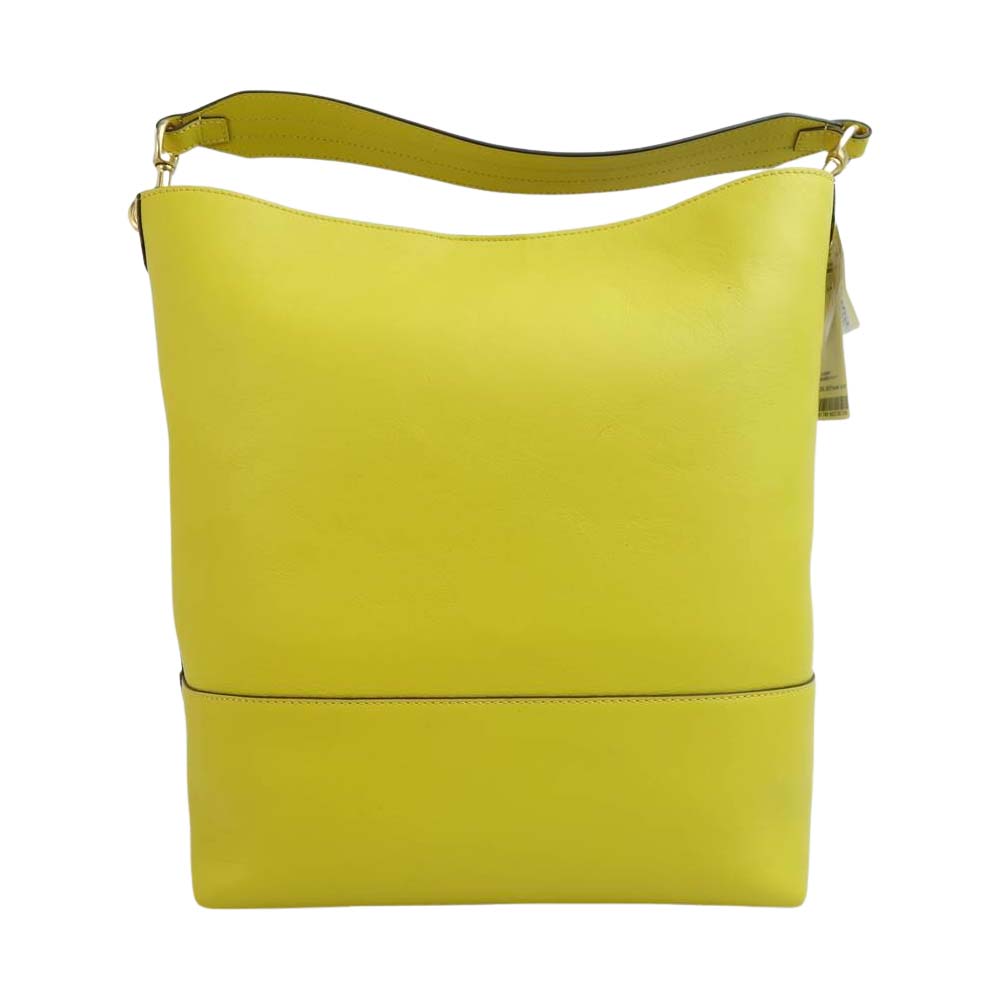 J&M Davidson ジェイアンドエムデヴィッドソン AXCEL アクセル ワンショルダー バッグ  イエロー系【極上美品】【中古】