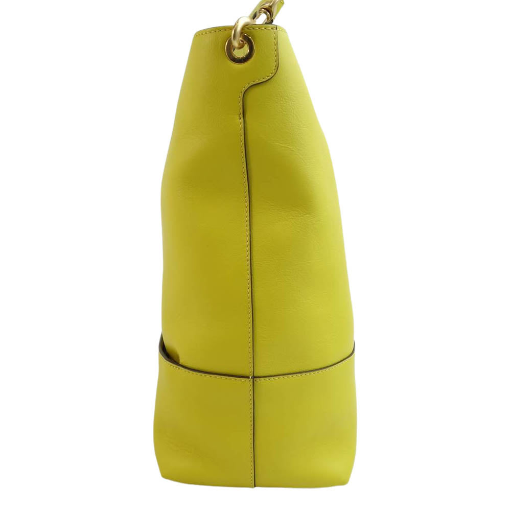 J&M Davidson ジェイアンドエムデヴィッドソン AXCEL アクセル ワンショルダー バッグ  イエロー系【極上美品】【中古】