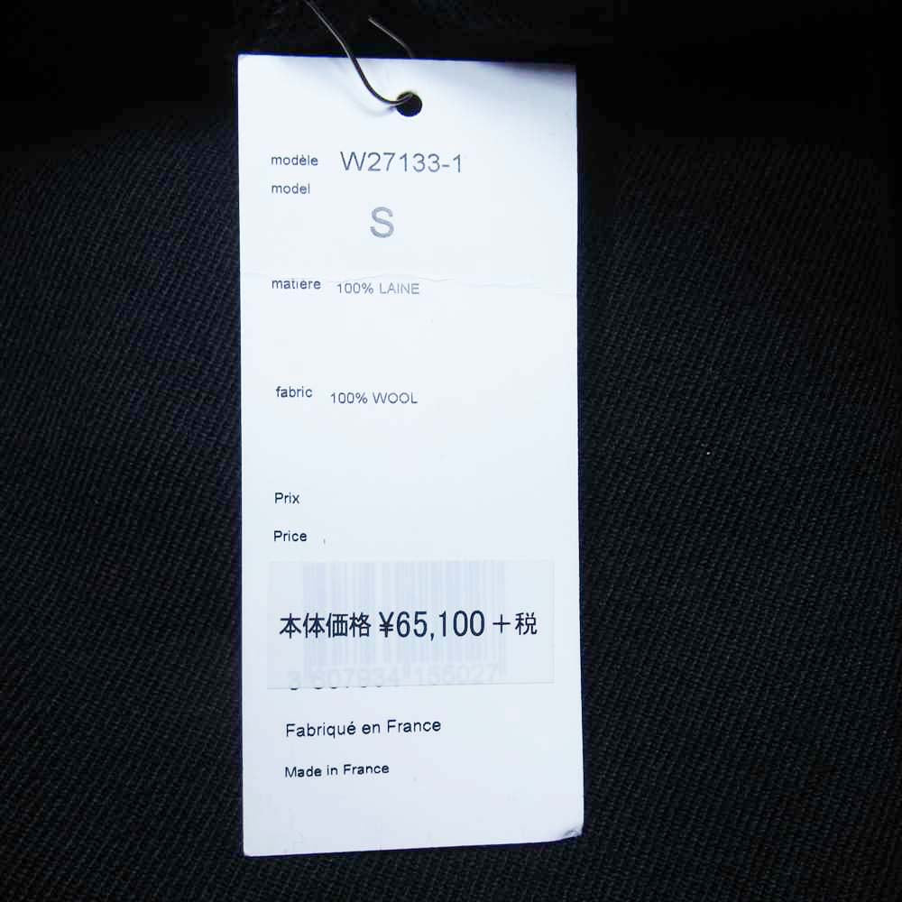 COMME des GARCONS コムデギャルソン W27133 SHIRT ウール テーパードパンツ ブラック系 S【中古】