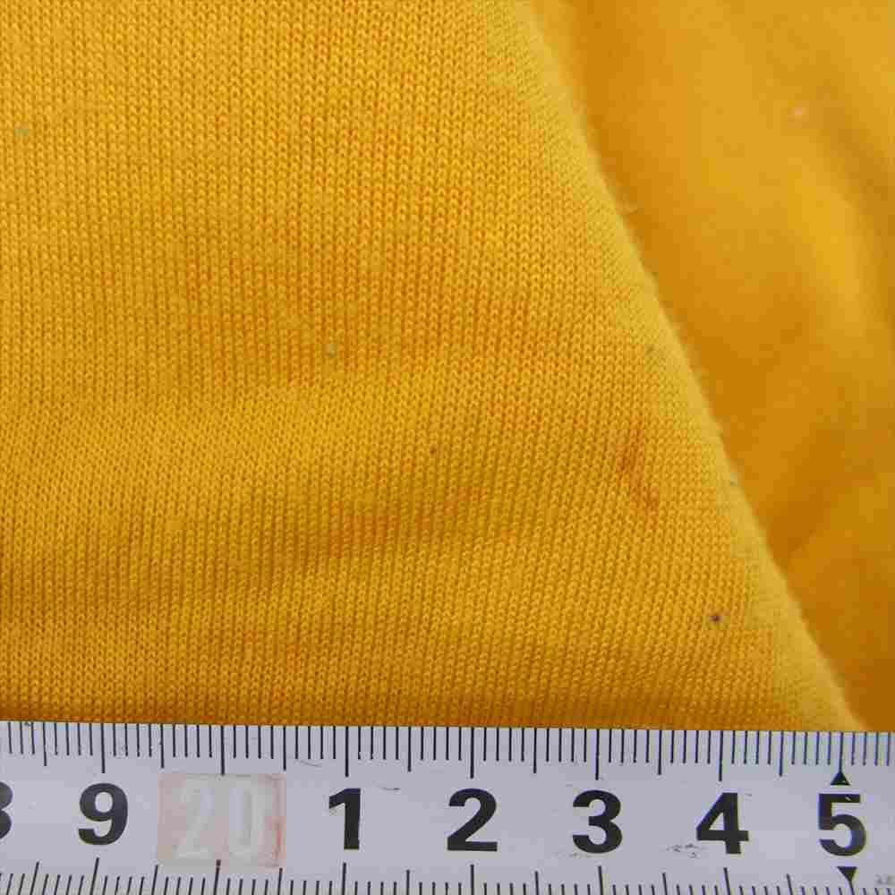 Champion チャンピオン 60s 70s プロダクツタグ ナイロン フリース スウェット イエロー系 XL【中古】