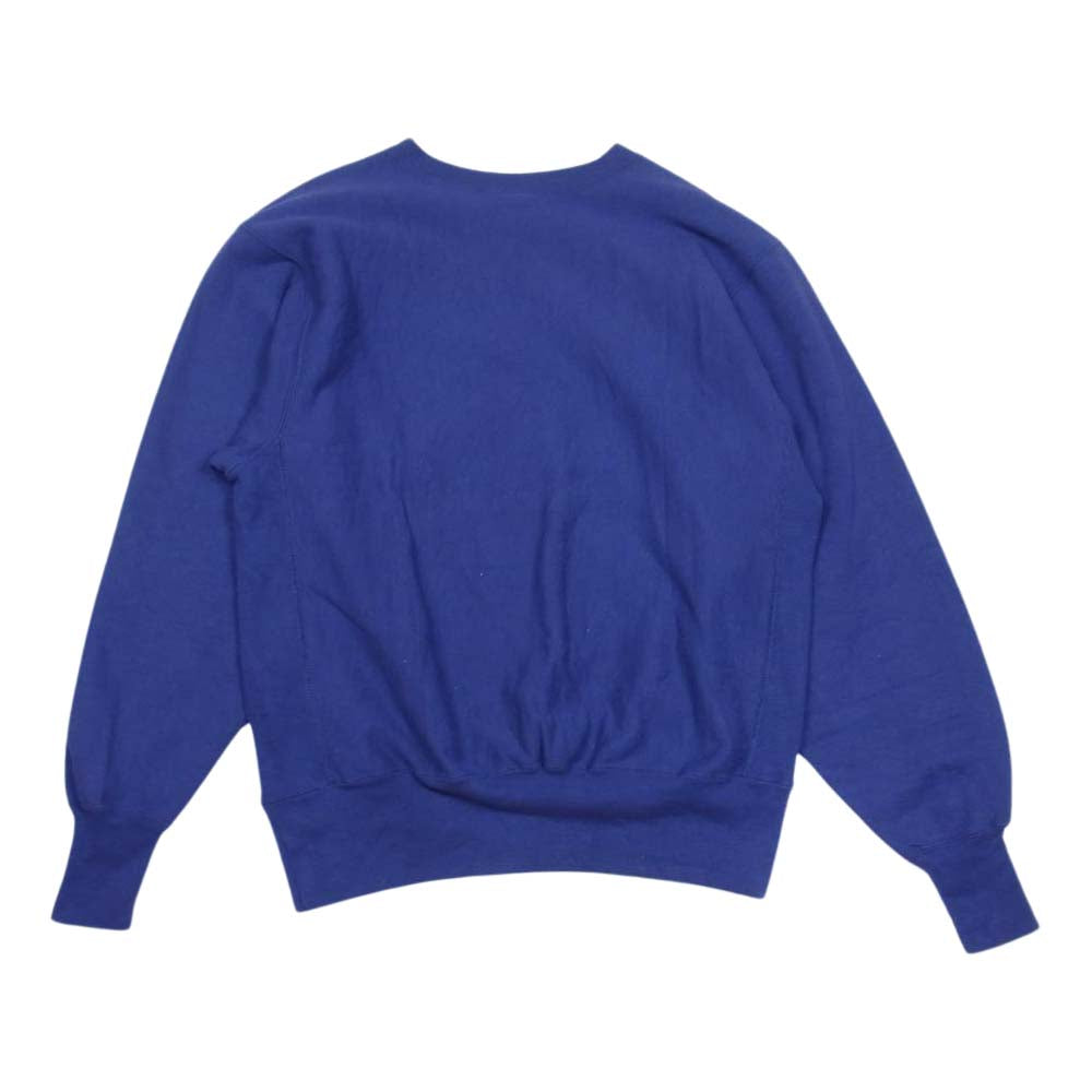Champion チャンピオン 90s USA製 刺繍タグ リバースウィーブ クルー スウェット パープル系 L【中古】