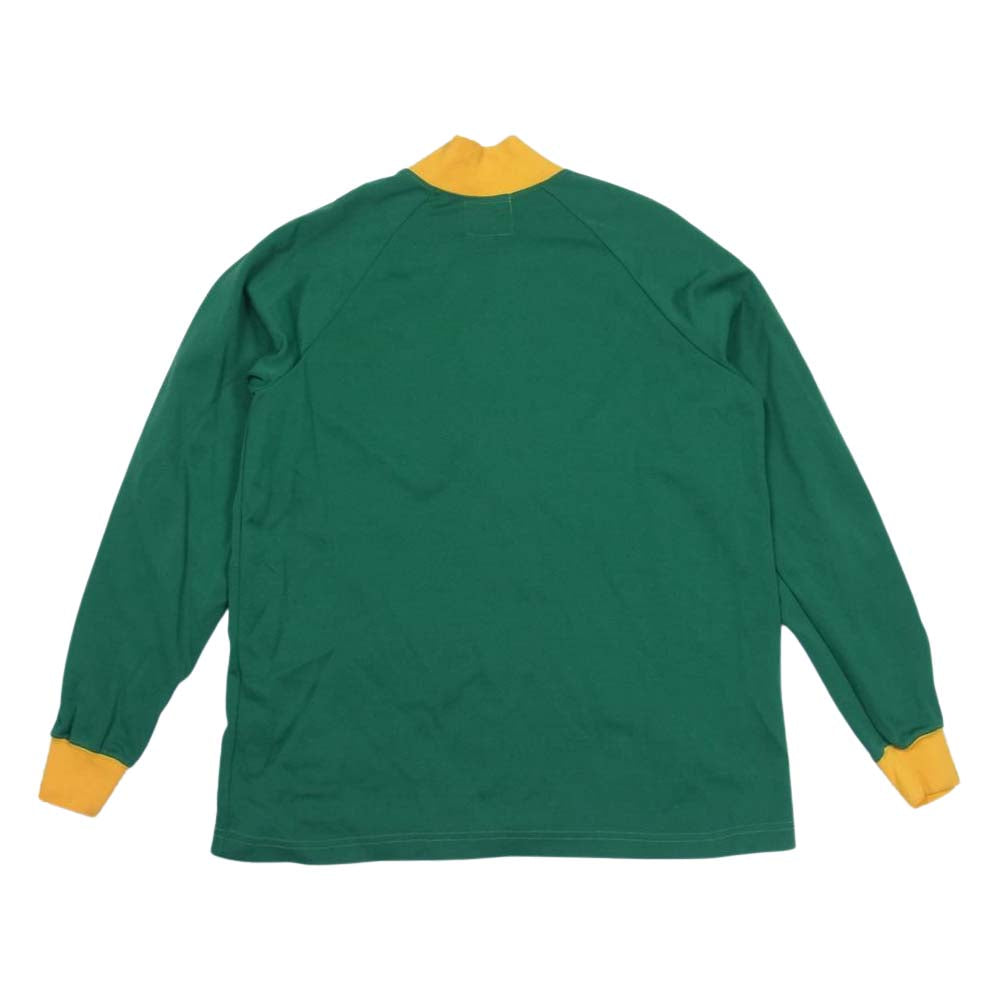 Champion チャンピオン 60s 70s タタキタグ ストレッチ ナイロン チーム ジャケット ジャージ グリーン系 M【中古】