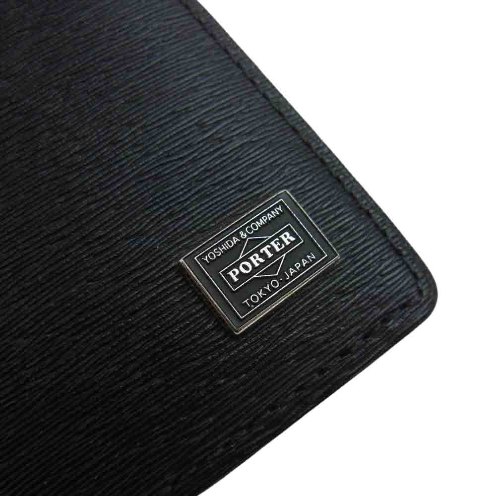 PORTER ポーター CURRENT カレント 長財布 札入れ ブラック系【中古】