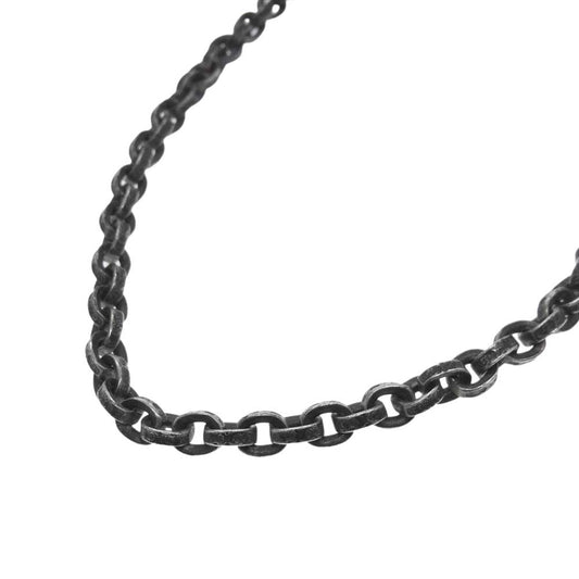 CHROME HEARTS クロムハーツ（原本無） 国内取扱店ギャランティ付属 PAPER CHAIN 20 ペーパーチェーン 20インチ シルバー系【中古】