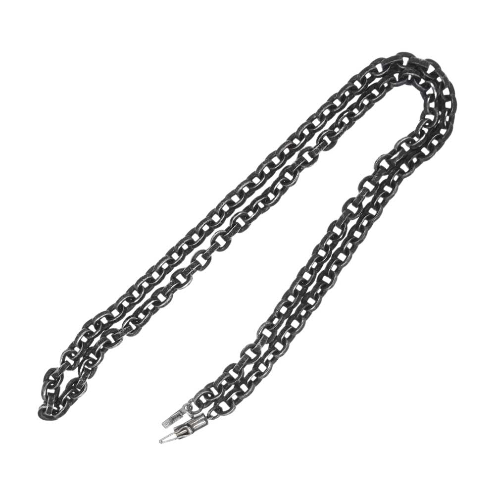 CHROME HEARTS クロムハーツ（原本無） 国内取扱店ギャランティ付属 PAPER CHAIN 20 ペーパーチェーン 20インチ シルバー系【中古】