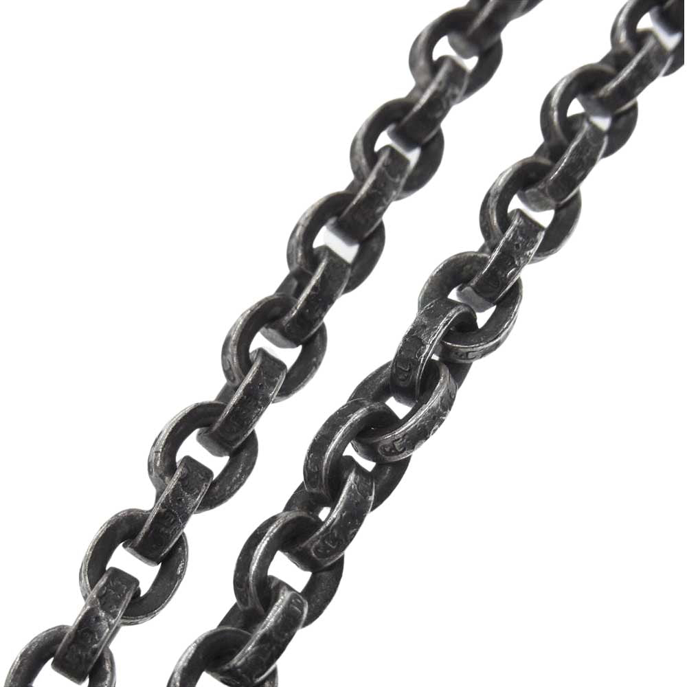 CHROME HEARTS クロムハーツ（原本無） 国内取扱店ギャランティ付属 PAPER CHAIN 20 ペーパーチェーン 20インチ シルバー系【中古】