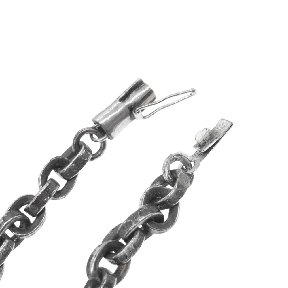 CHROME HEARTS クロムハーツ（原本無） 国内取扱店ギャランティ付属 PAPER CHAIN 20 ペーパーチェーン 20インチ シルバー系【中古】