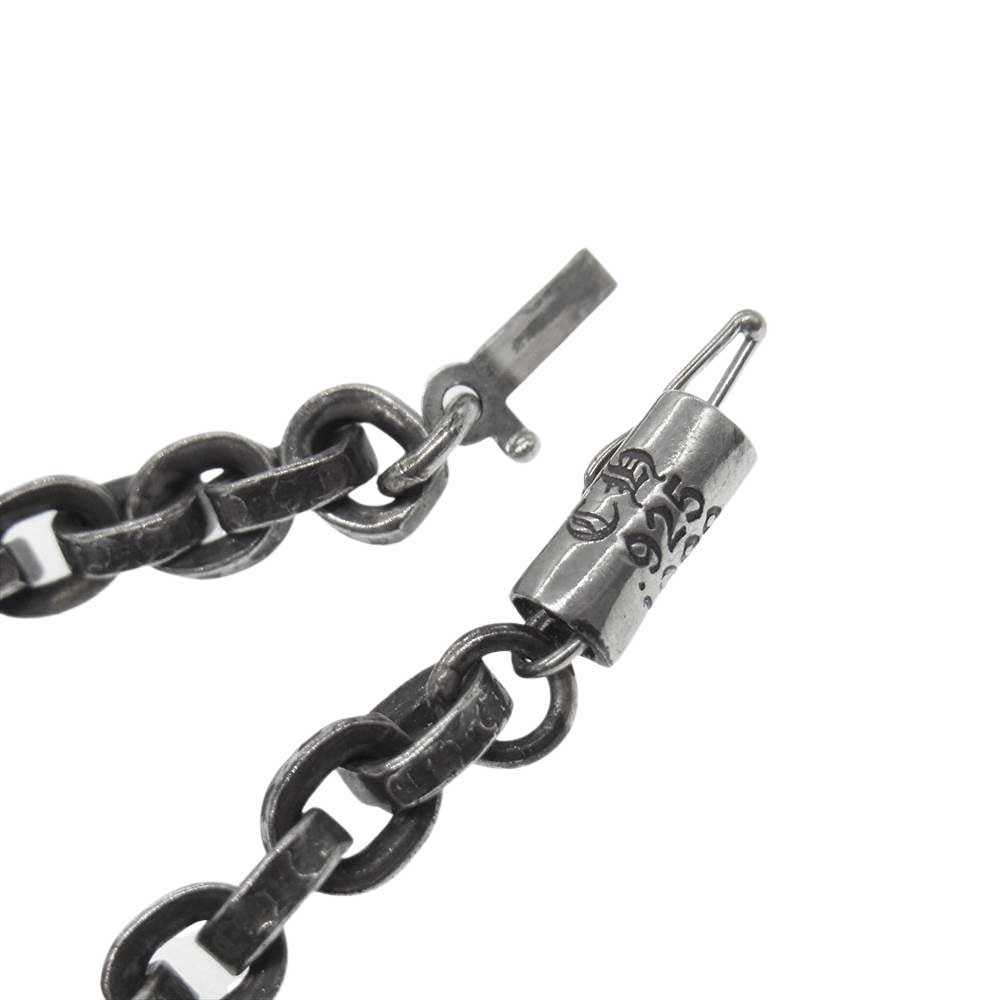 CHROME HEARTS クロムハーツ（原本無） 国内取扱店ギャランティ付属 PAPER CHAIN 20 ペーパーチェーン 20インチ シルバー系【中古】