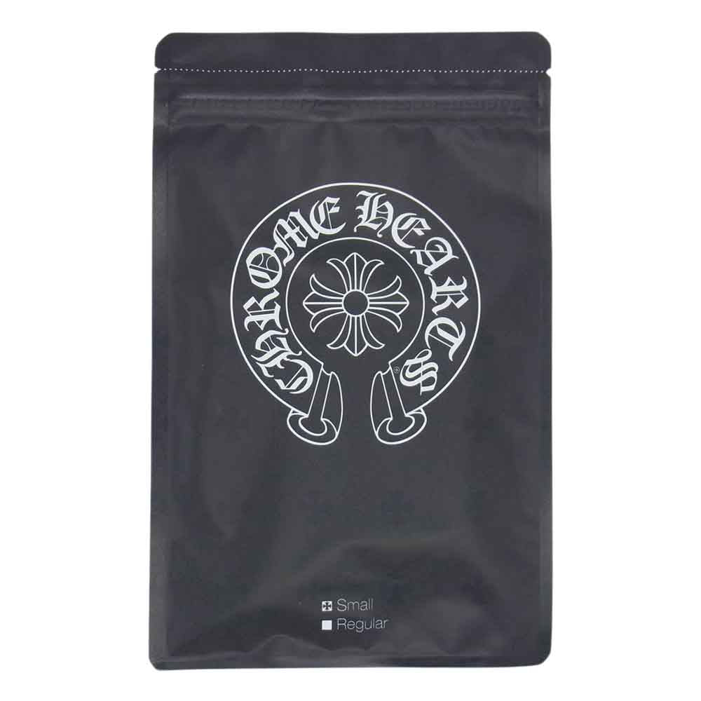 CHROME HEARTS クロムハーツ（原本無） 【未開封】 CH PLUS MASK CHプラス 総柄 マスク スモール ブラック系 small【新古品】【未使用】【中古】