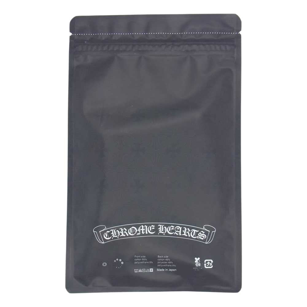 CHROME HEARTS クロムハーツ（原本無） 【未開封】 CH PLUS MASK CHプラス 総柄 マスク スモール ブラック系 small【新古品】【未使用】【中古】