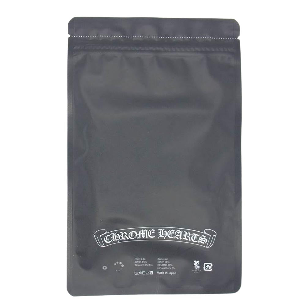 CHROME HEARTS クロムハーツ（原本無） 【未開封】 CH PLUS MASK CHプラス 総柄 マスク レギュラー ブラック系 Regular【新古品】【未使用】【中古】