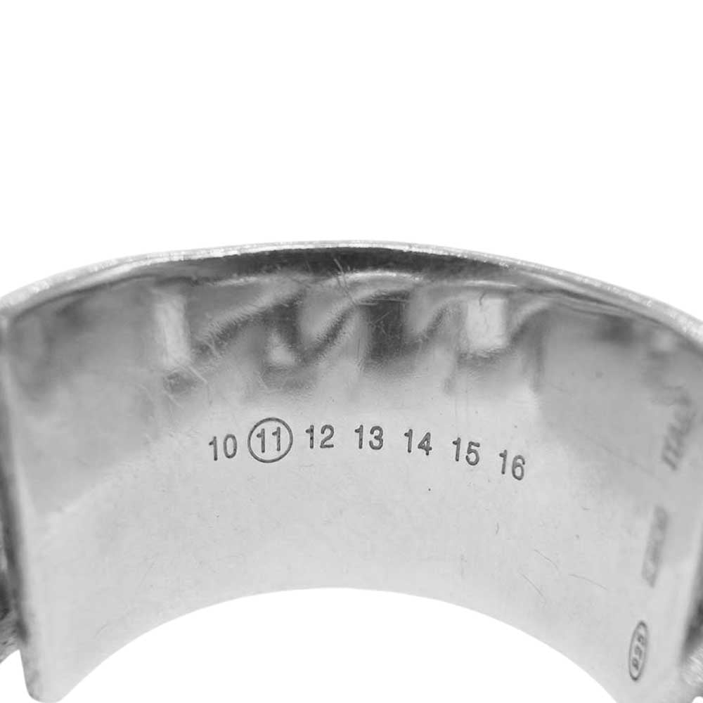 MAISON MARGIELA メゾンマルジェラ 11 チェーン リング シルバー系 24号【中古】