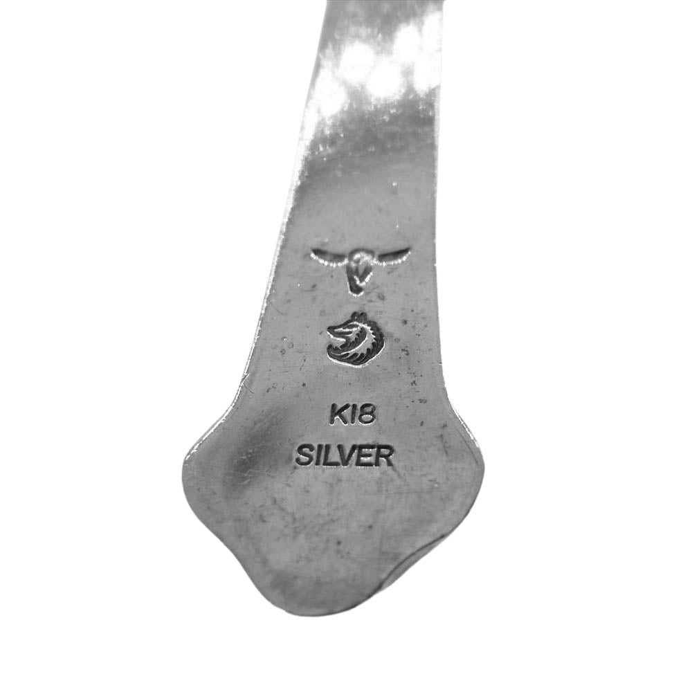 タディアンドキング ラージクロス K18 GP ロングホーン シルバー系【中古】