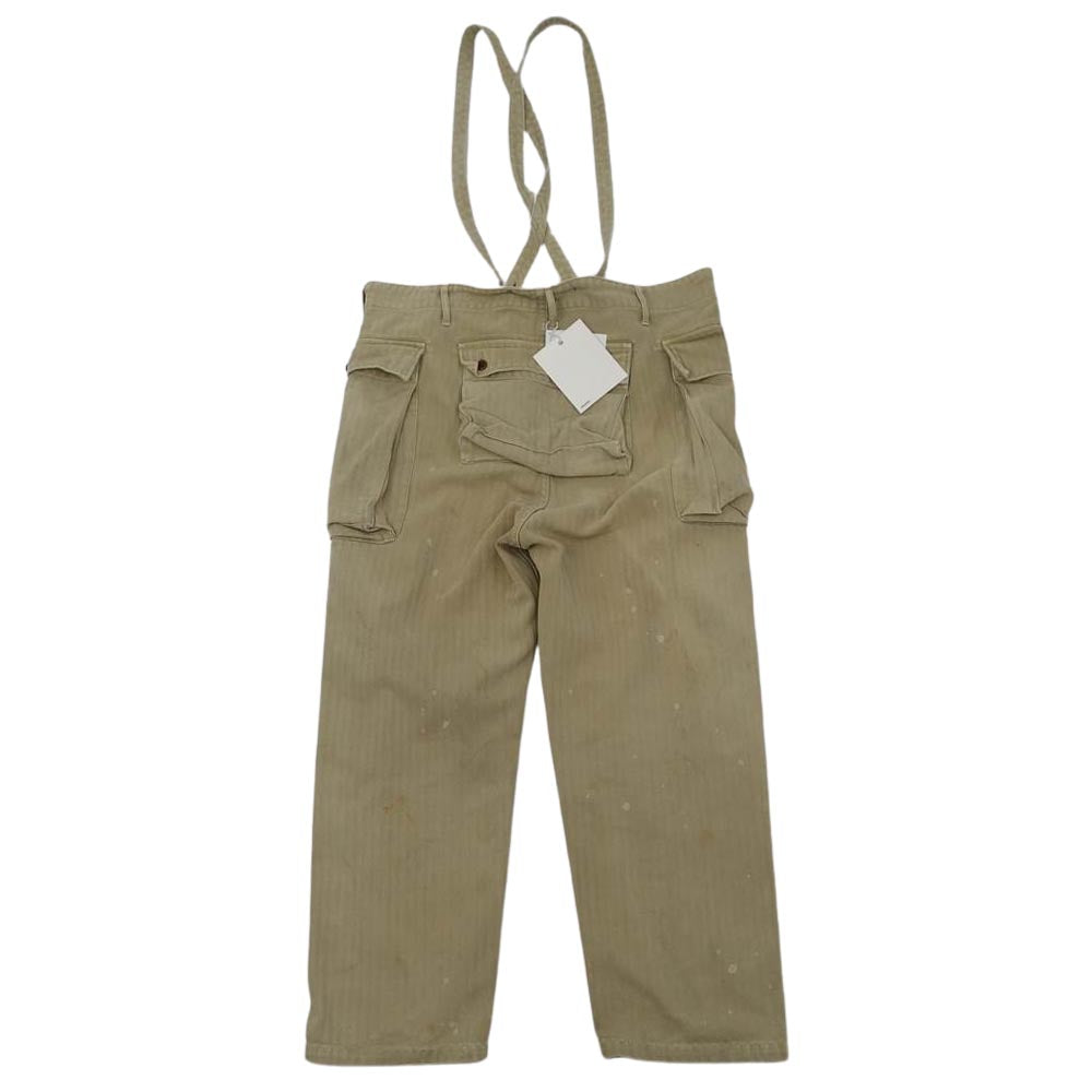 VISVIM ビズビム 0119205008011 HW Tioga cargo braces pants 汚し加工 カーゴパンツ ベージュ系 3【中古】