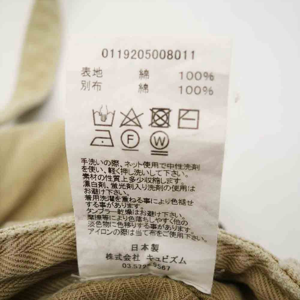 VISVIM ビズビム 0119205008011 HW Tioga cargo braces pants 汚し加工 カーゴパンツ ベージュ系 3【中古】