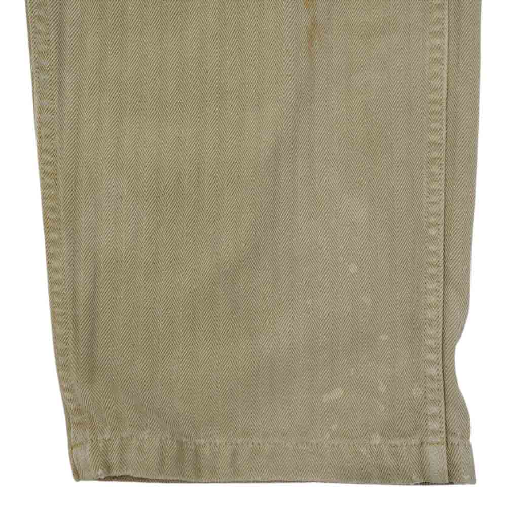 VISVIM ビズビム 0119205008011 HW Tioga cargo braces pants 汚し加工 カーゴパンツ ベージュ系 3【中古】