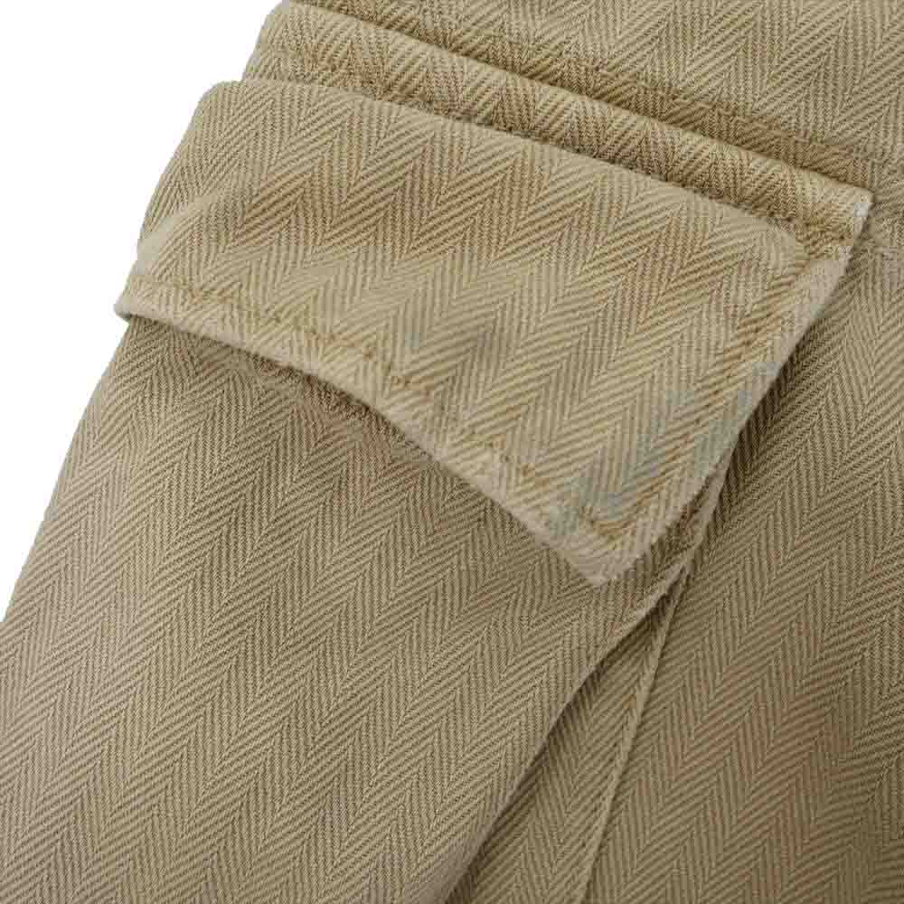 VISVIM ビズビム 0119205008011 HW Tioga cargo braces pants 汚し加工 カーゴパンツ ベージュ系 3【中古】