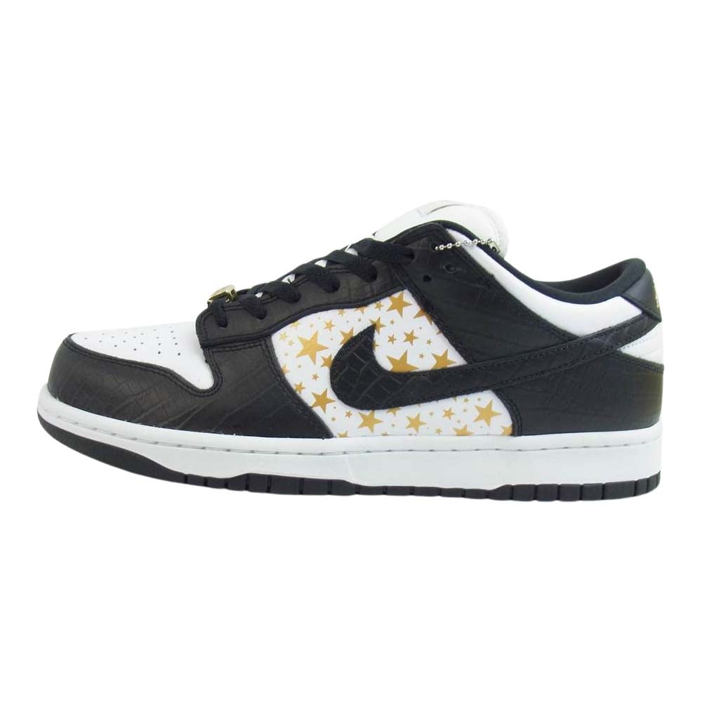 Supreme シュプリーム 21SS DH3228-102 × Nike SB Dunk Low Stars Black ナイキ ダンク ロー スター ブラック系 28cm【新古品】【未使用】【中古】