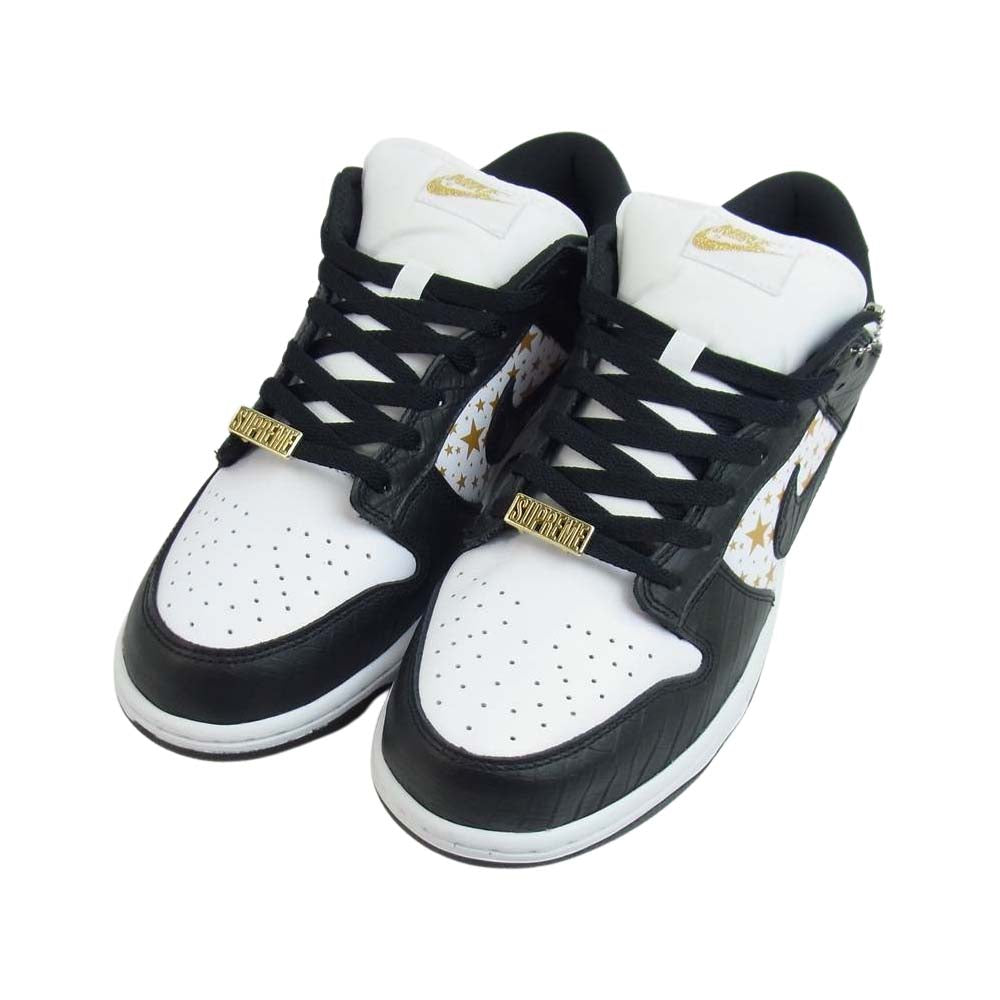 Supreme シュプリーム 21SS DH3228-102 × Nike SB Dunk Low Stars Black ナイキ ダンク ロー スター ブラック系 28cm【新古品】【未使用】【中古】