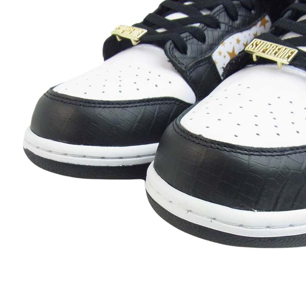 Supreme シュプリーム 21SS DH3228-102 × Nike SB Dunk Low Stars Black ナイキ ダンク ロー スター ブラック系 28cm【新古品】【未使用】【中古】