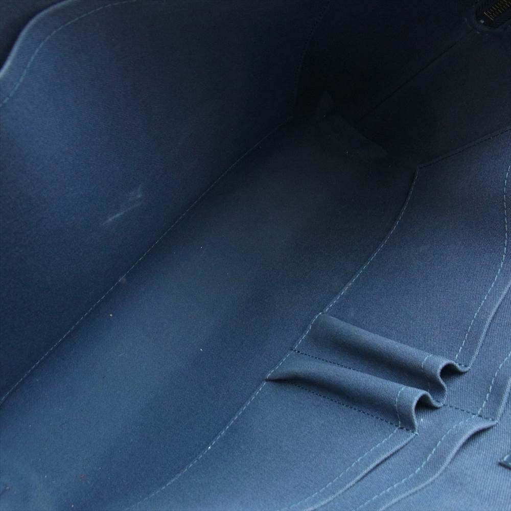 LOUIS VUITTON ルイ・ヴィトン N41327  ダミエアンフィニ ポルトドキュマンジュール ブリーフケース ネイビー系【中古】