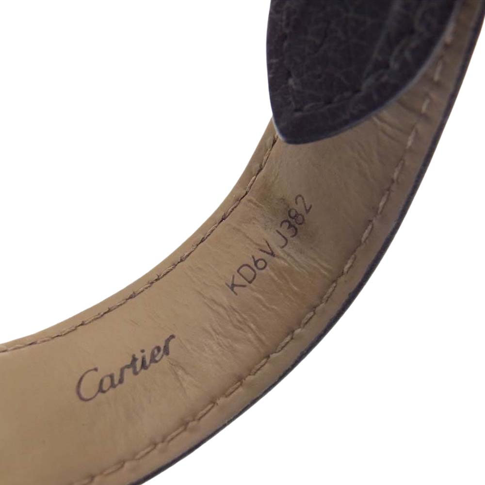 CARTIER カルティエ WSTA0028 タンク ソロ LM シルバーローマン ブラック系【中古】