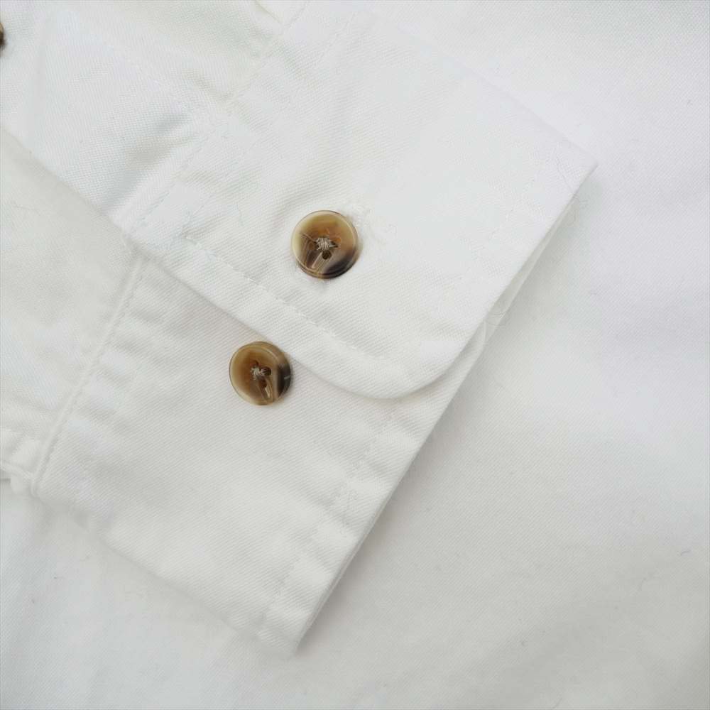 シュプリーム ×ナイキ NIKE 21SS Cotton Twill Shirt