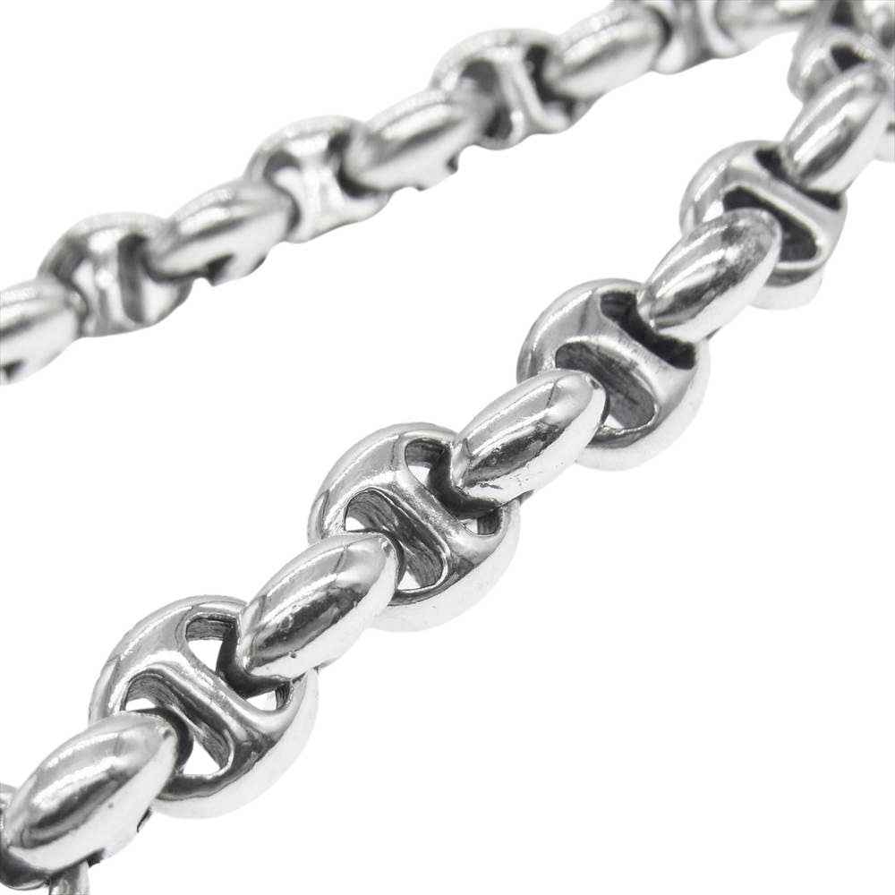 ホーセン ブース 購入時カード付属 OPEN LINK BRACELET オープン リンク ダイヤ ブレスレット 10mm シルバー系【中古】