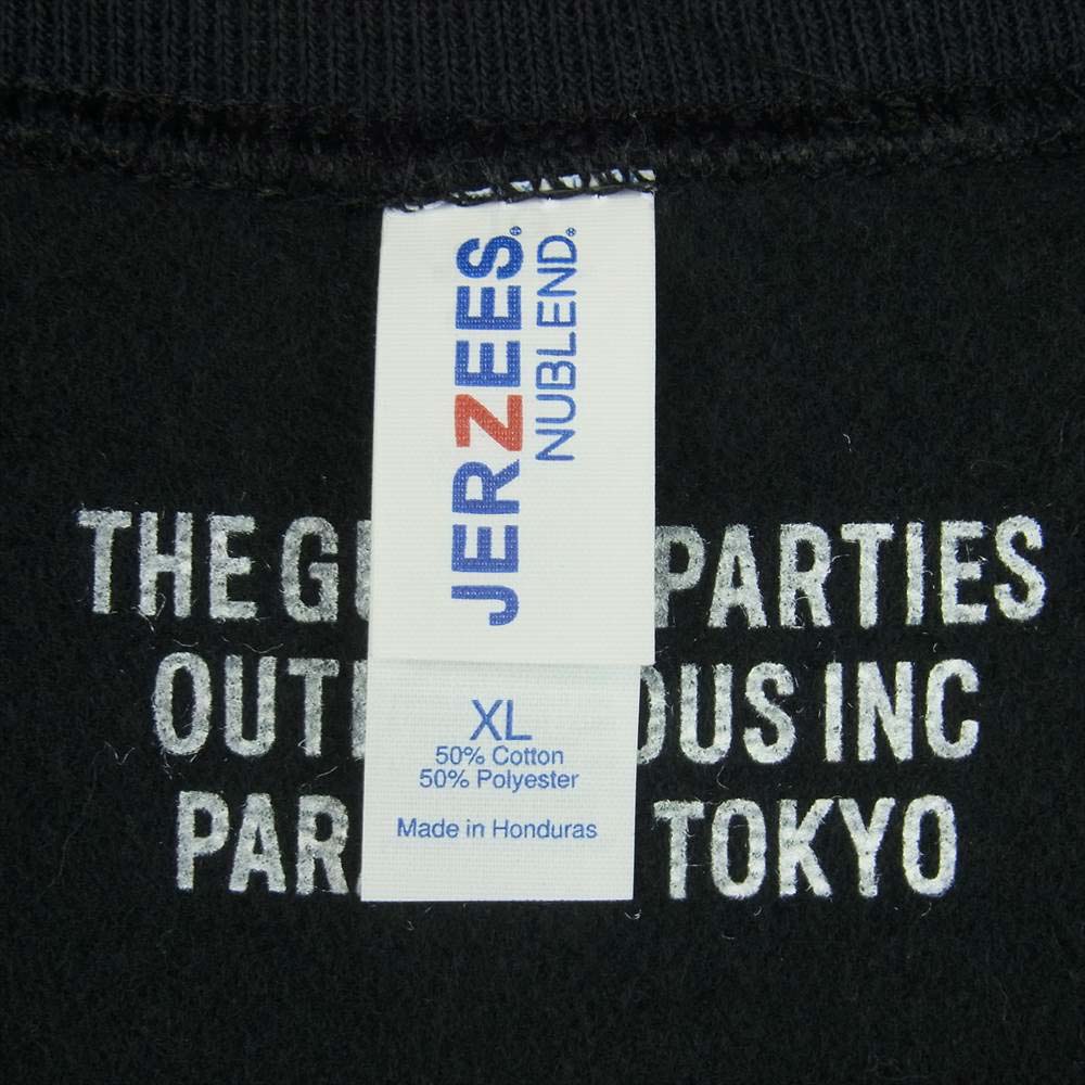 WACKO MARIA ワコマリア 22SS 22SS-WMC-SS06 CREW NECK SWEAT SHIRT (TYPE 1) マリア スウェット ブラック系 XL【新古品】【未使用】【中古】