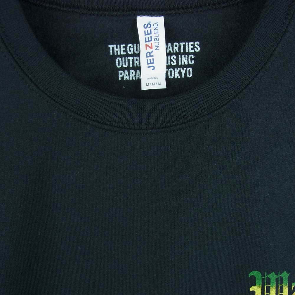 WACKO MARIA ワコマリア 22AW 22SS-WMC-SS06 CREW NECK SWEAT SHIRT (TYPE 1) マリア スウェット ブラック系 M【新古品】【未使用】【中古】