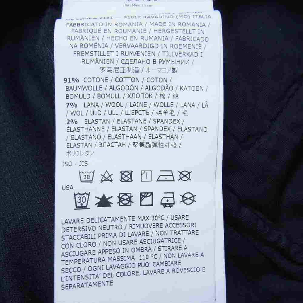 STONE  TYPE RE-T ブラックパンツ ストーンアイランドカーゴパンツブラックRE-T W29