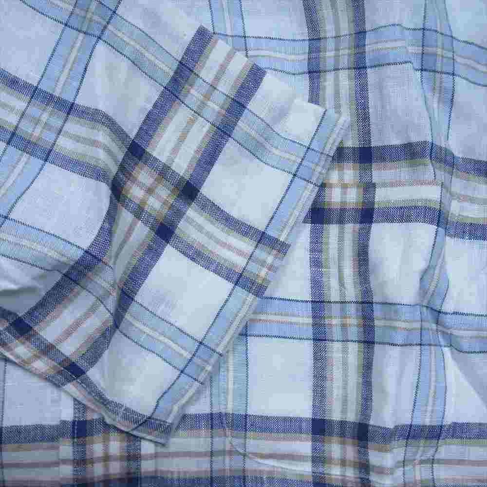 Brooks Brothers ブルックスブラザーズ アイリッシュリネン ボタンダウン シャツ ホワイト系 XS【新古品】【未使用】【中古】