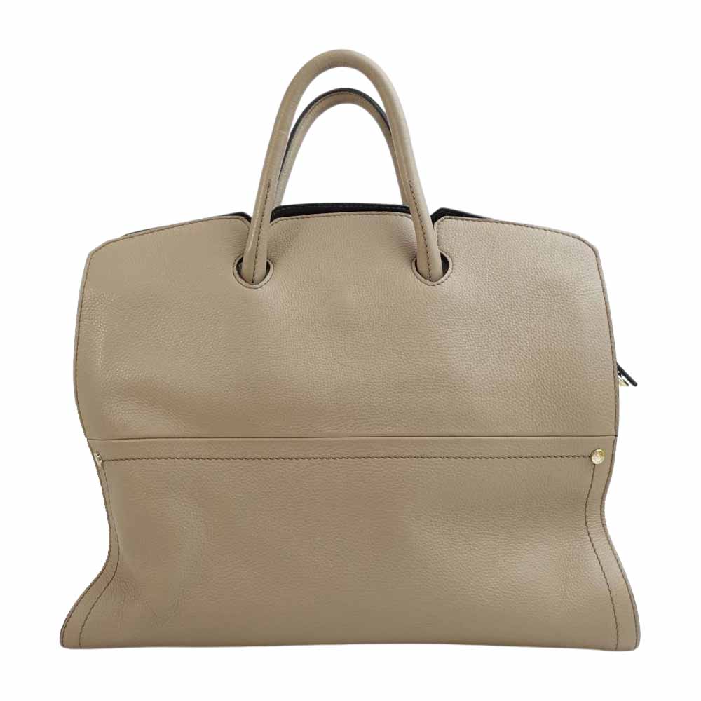 Furla フルラ 2WAY ショルダー ハンド バッグ ベージュ系 ホワイト系【中古】