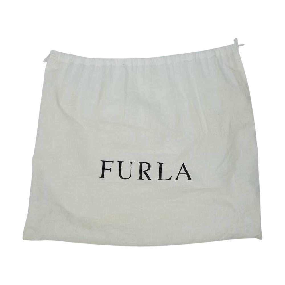 Furla フルラ 2WAY ショルダー ハンド バッグ ベージュ系 ホワイト系【中古】