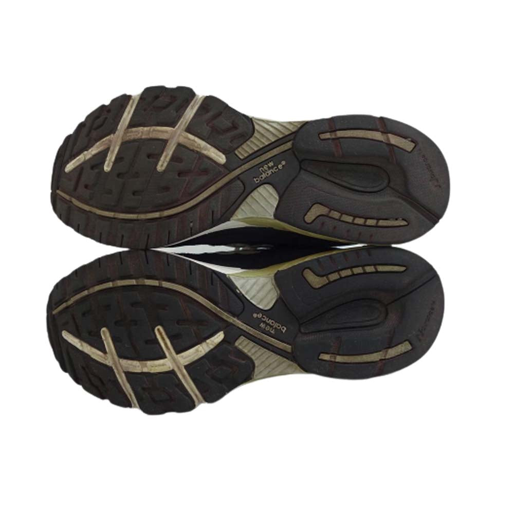 NEW BALANCE ニューバランス MR993BK USA製 スエード ローカット スニーカー  ブラック系 25cm【中古】