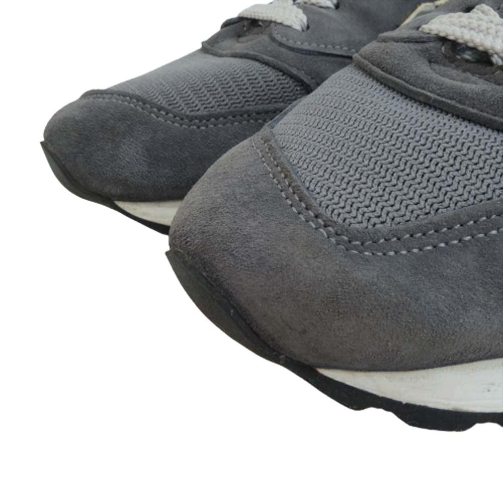 NEW BALANCE ニューバランス M998CH USA製 スエード ローカット スニーカー  グレー系 25cm【中古】