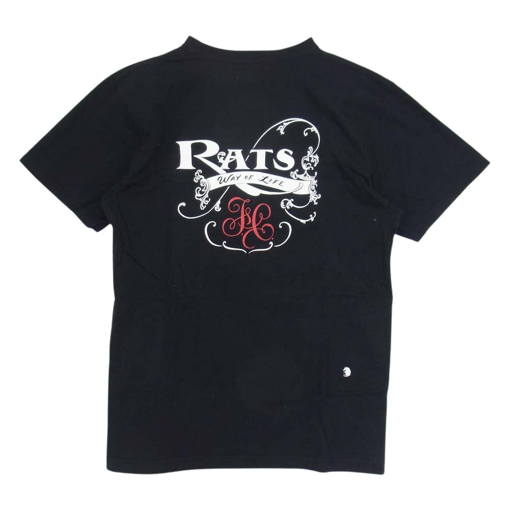 RATS ラッツ way of life Tシャツ ブラック系 L【中古】