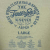 TENDERLOIN テンダーロイン T-TEE ZIG ZAG 半袖 Tシャツ コットン 日本製 ベージュ系 L【中古】