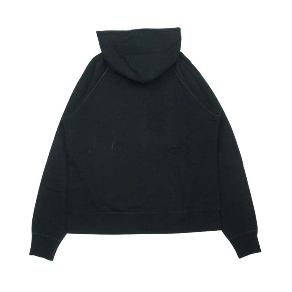 TENDERLOIN テンダーロイン T-ZIP PARKA ジップ パーカー コットン 日本製 ブラック系 L【中古】