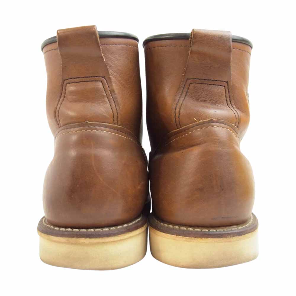 RED WING レッドウィング 2904 LINEMAN BOOTS ラインマン ブーツ ブラウン系 USA 9 D【中古】
