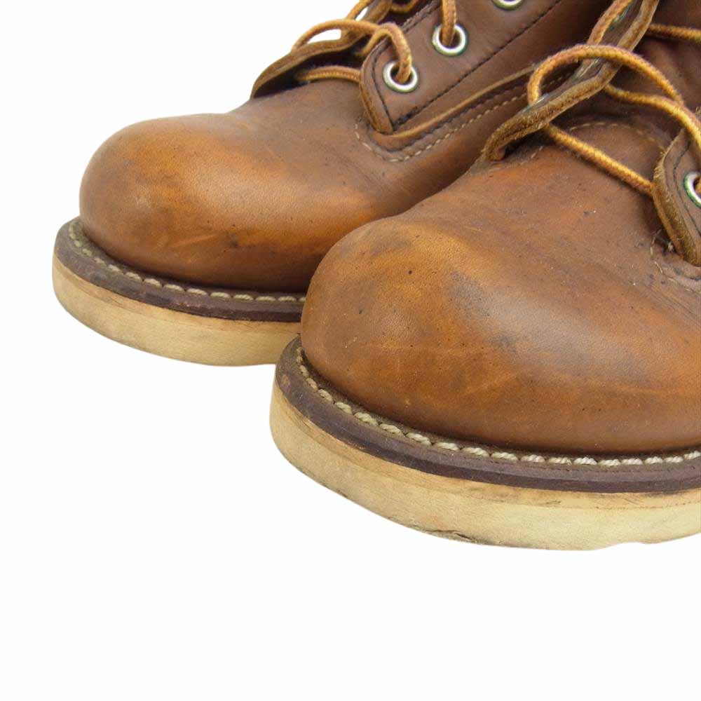 RED WING レッドウィング 2904 LINEMAN BOOTS ラインマン ブーツ ブラウン系 USA 9 D【中古】