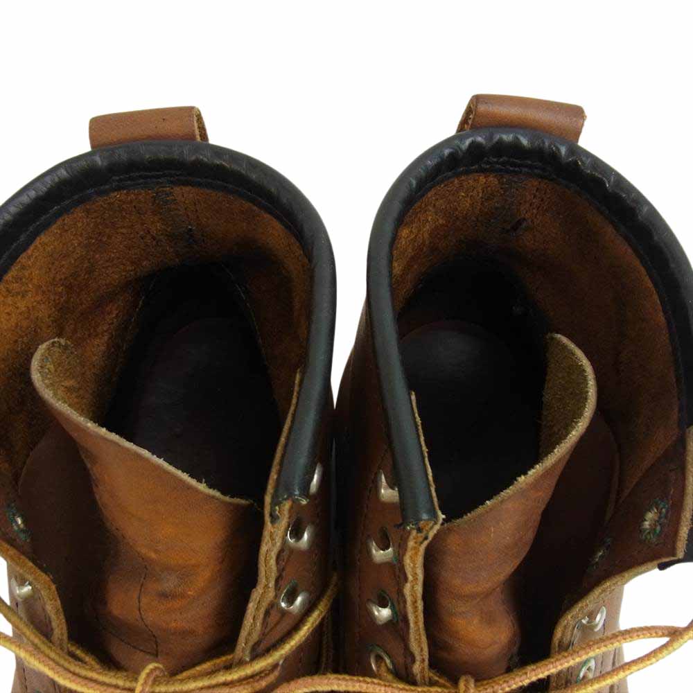 RED WING レッドウィング 2904 LINEMAN BOOTS ラインマン ブーツ ブラウン系 USA 9 D【中古】